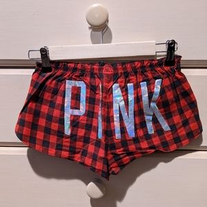 Victoria's Secret PINK plaid pajama short
